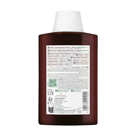 Sampon impotriva caderii parului cu chinina si floare de colt Bio, 200 ml, Klorane 723900