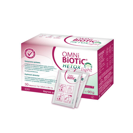Omnibiotic Hetox Light, 30 plicuri x 3 g, Institut Allergosan 782893