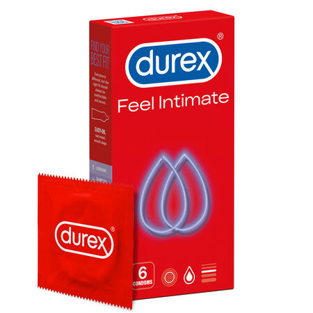Prezervative Feel Intimate, 6 bucati, Durex 541721