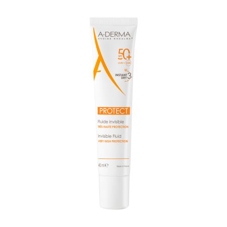 Fluid pentru piele fragila mixta-grasa SPF 50+ Protect, 40 ml, A-derma