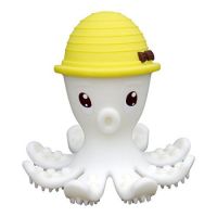 Inel gingival din silicon Octopus, Galben, + 3 luni, Mombella