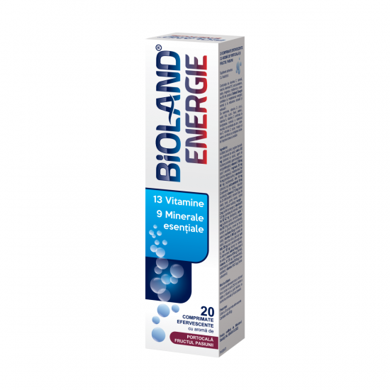 Energie, 20 comprimate efervescente, Bioland