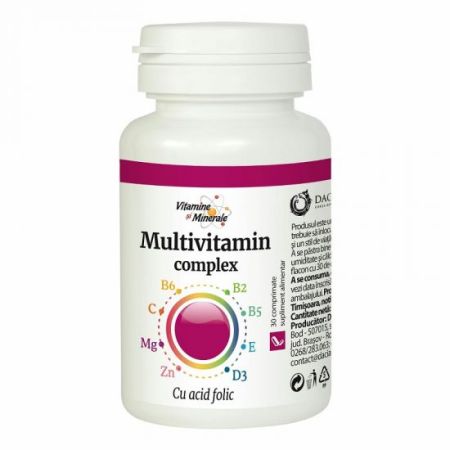 Complex de multivitamine cu acid folic