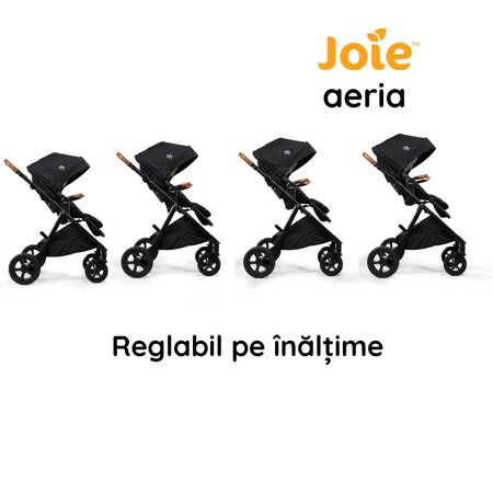 Carucior sport pentru copii reglabil pe inaltime Aeria, Signature Pine, Joie 516449