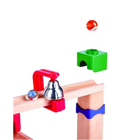 Set Quadrilla cu piese de domino, +3 ani, 50 de piese, Hape 516557