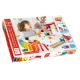 Set Quadrilla cu piese de domino, +3 ani, 50 de piese, Hape 516556