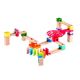 Set Quadrilla cu piese de domino, +3 ani, 50 de piese, Hape 516558