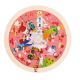 Puzzle rotund cu doua fete din lemn, +4 ani, Hape 516566