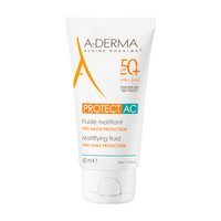 Fluid Matifiant pentru protectie solara cu SPF 50+ Protect, 40 ml, A-Derma