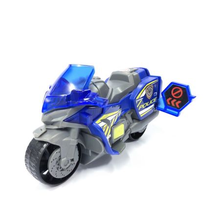 Jucarie motocicleta de politie, 15 cm, +3 ani, Dickie 516805