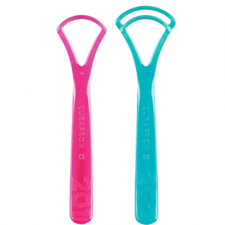 Spatule pentru curatarea limbii, 2 buc, Curaprox 556041