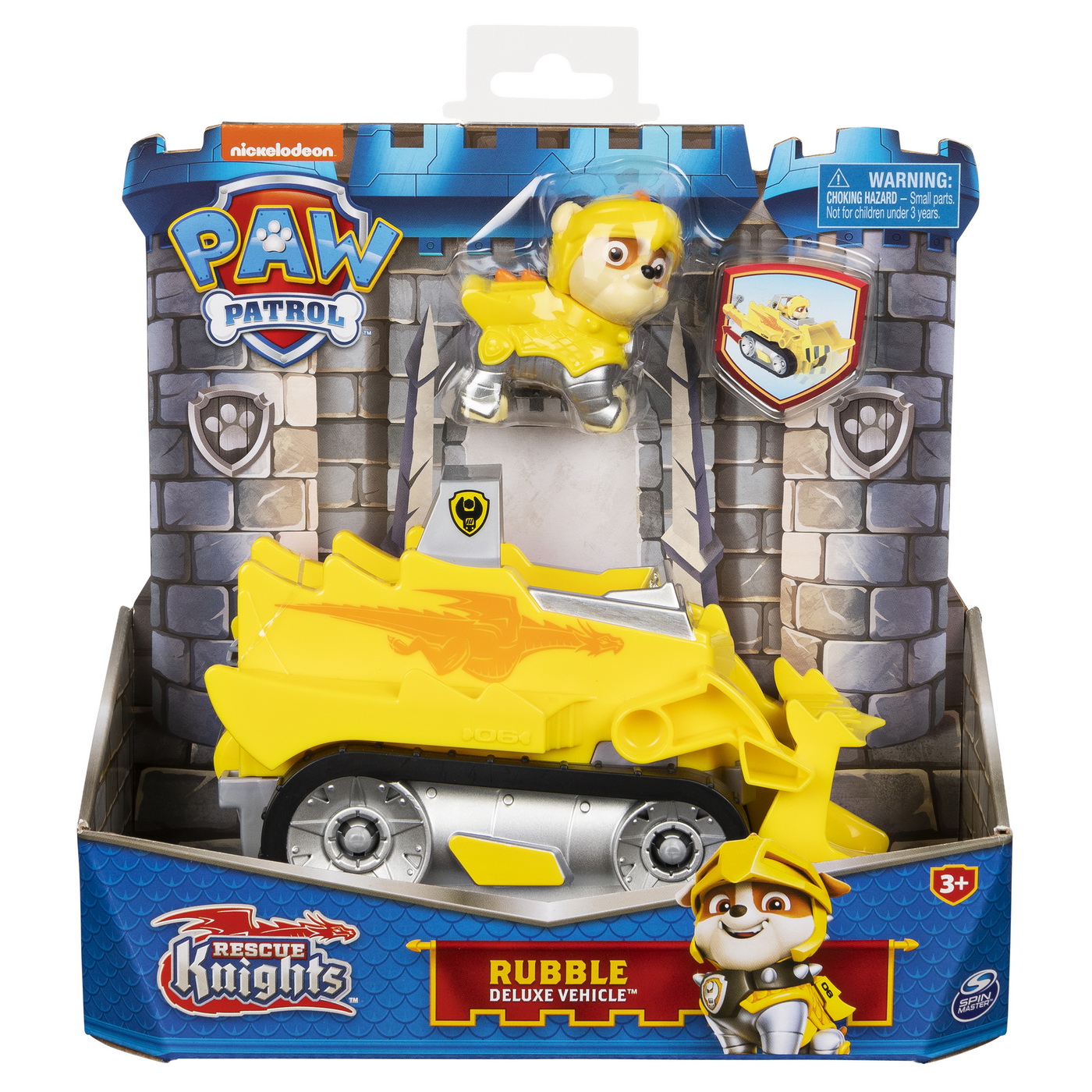 Vehiculul cavalerului salvator Rubble Patrula Catelusilor, Nickelodeon