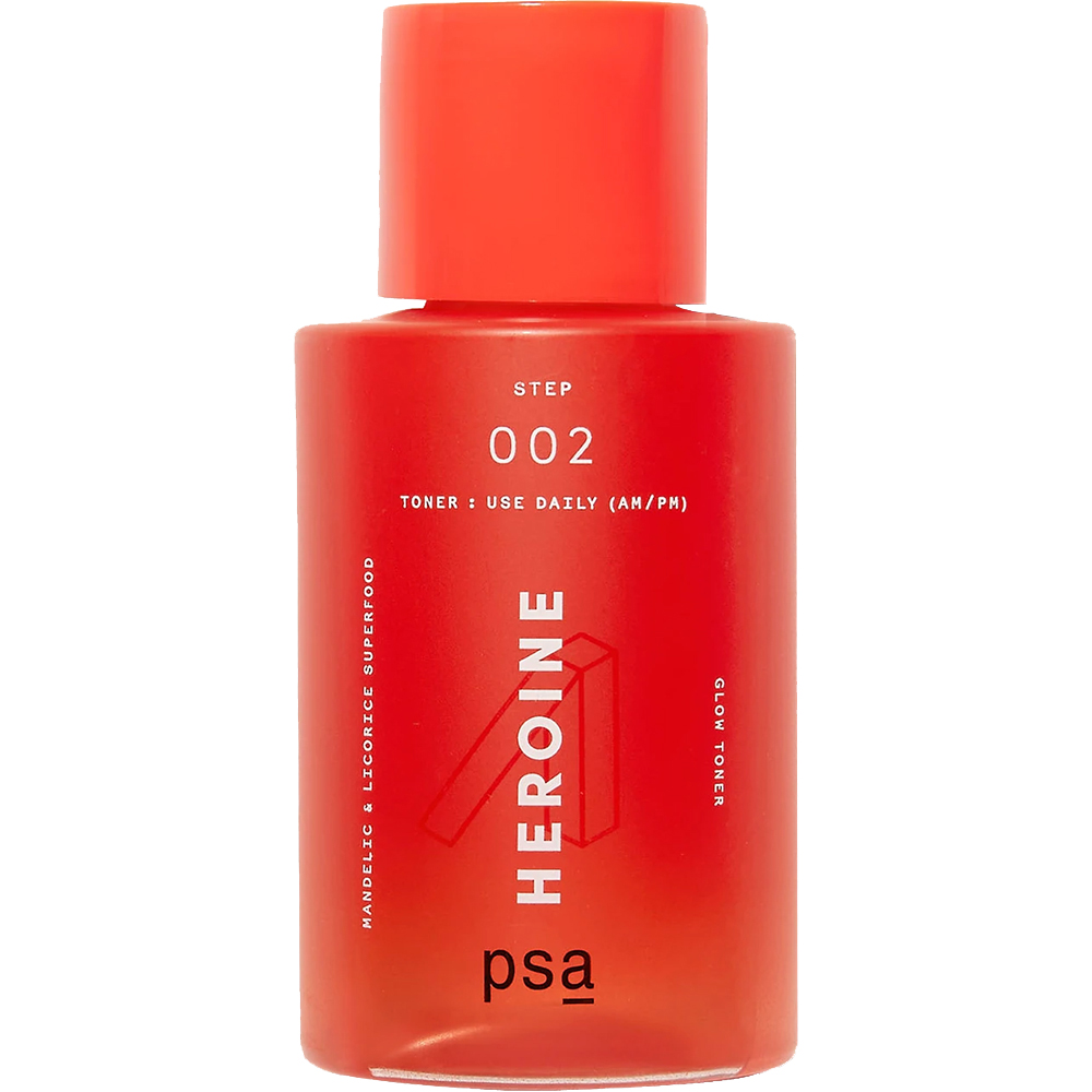 Toner de fata revigorant pentru luminozitate Heroine, 100 ml, Psa