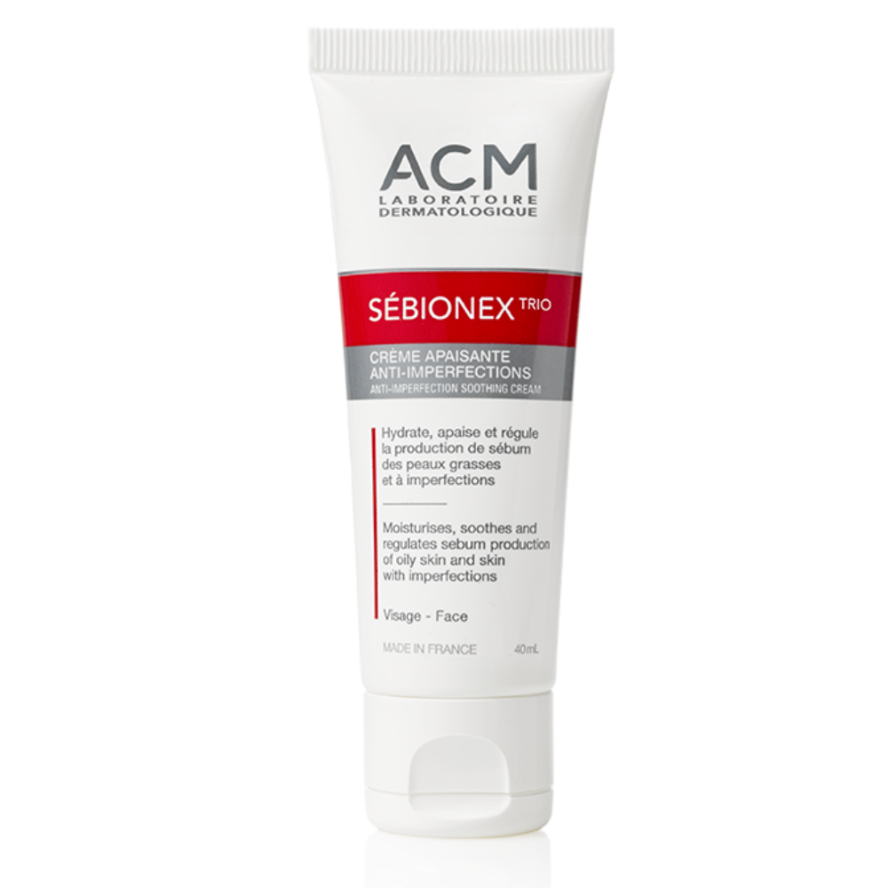 Crema calmanta anti-imperfectiuni Sebionex Trio, 40 ml, ACM