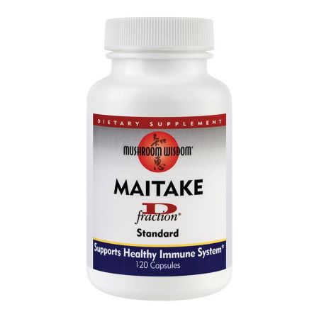 Maitake D-fraction Mushroom Wisdom, 120 capsule