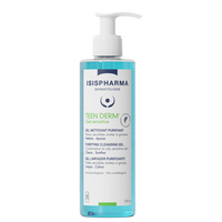 Gel purifiant Sensitive Teen Derm, 250 ml, IsisPharma
