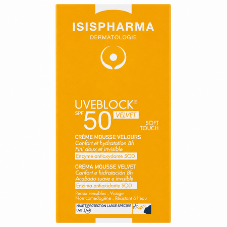 Fluid protector cu efect matifiant cu protectie solara SPF30 UVEBlock Dry Touch, 40 ml, IsisPharma 794829