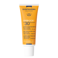 Fluid protector cu efect matifiant UVEBLOCK SPF30 Dry Touch, 40 ml, IsisPharma