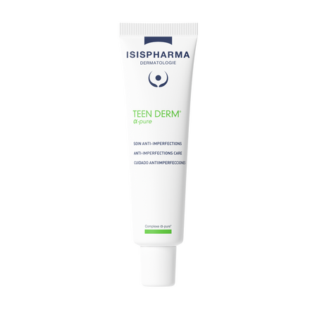 Gel crema pentru acnee severa Teen Derm Alpha Pure, 30 ml, IsisPharma 678813