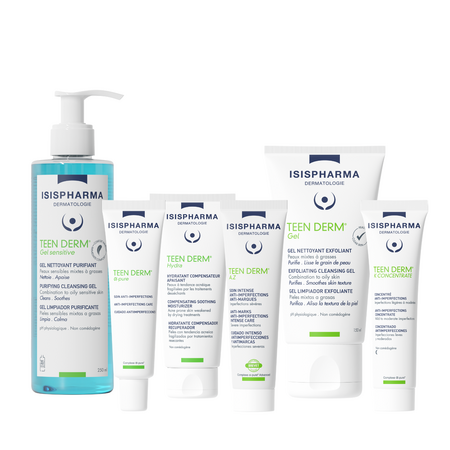 Gel exfoliant Teen Derm, 150 ml, IsisPharma 678861