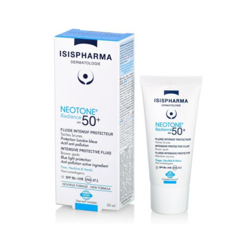 Crema protectoare SPF 50 NeoTone Radiance, 30 ml, IsisPharma