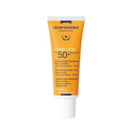 Fluid protector cu efect matifiant cu protectie solara SPF 50+ UVEBLOCK, 40 ml, Isis Pharma