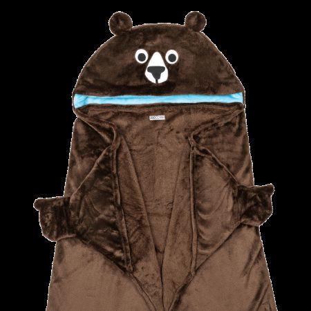 Paturica cu gluga Bear, 145x110 cm, 1 buc, Zoocchini 517248