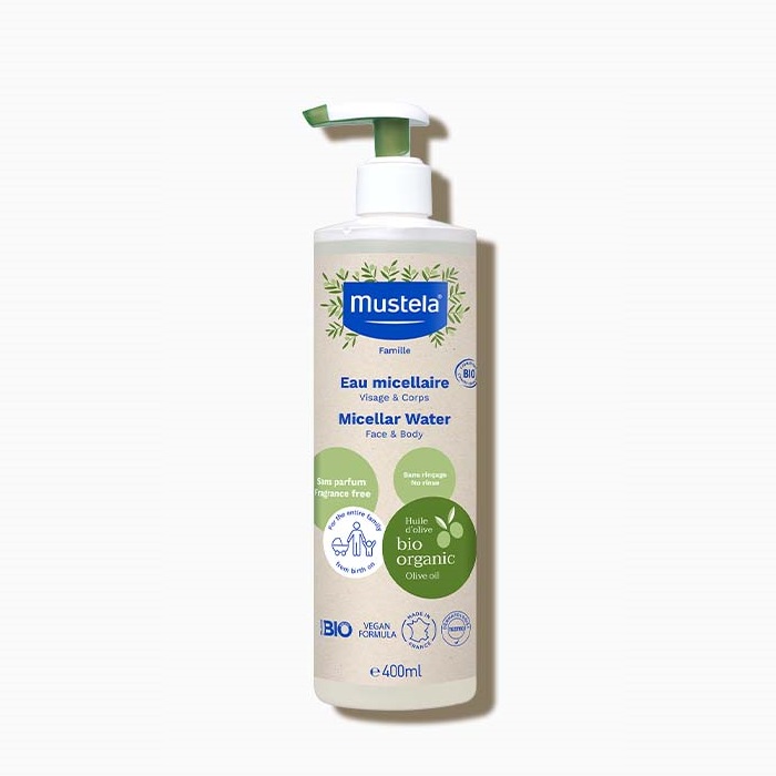 Apa micelara pentru fata si corp, 400ml, Mustela