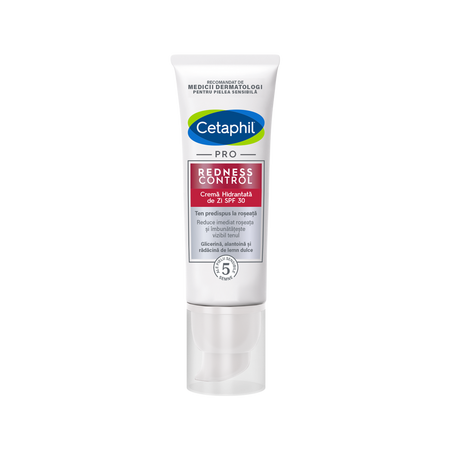 Crema hidratanta de zi cu SPF 30 PRO Redness Control, 50 ml, Cetaphil