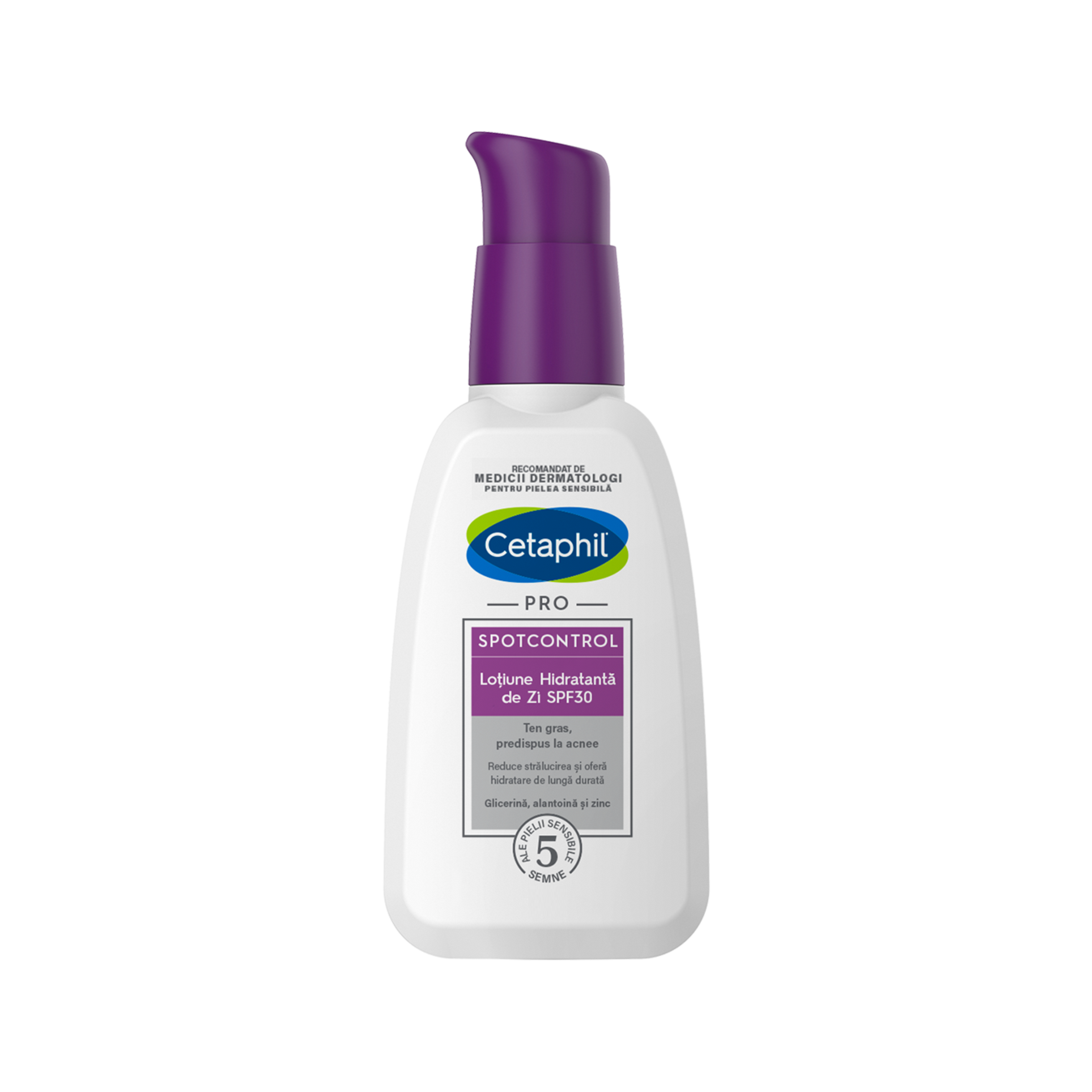 Lotiune hidratanta cu SPF 30 Cetaphil PRO SpotControl, 120 ml, Galderma