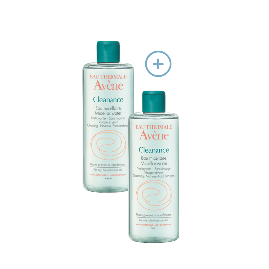 Pachet Cleanance apa micelara, 400+400 ml, Avene