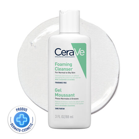 Gel de curatare spumant Travel Size, 88 ml, Cerave 692222