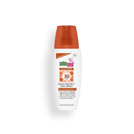 Spray dermatologic protectie solara SPF 30 Sun Care, 150 ml, Sebamed
