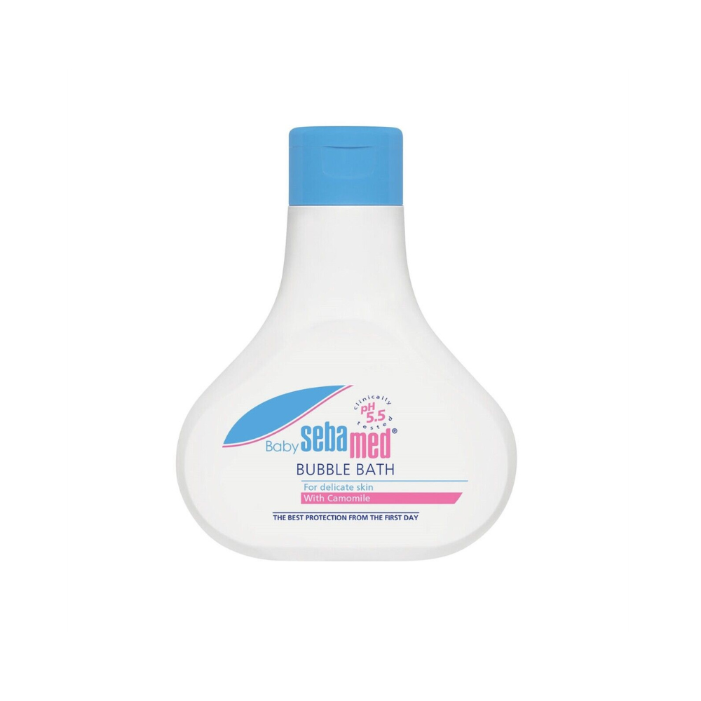 Spumant dermatologic pentru baita Sebamed Baby, 200 ml, Camomile, Sebamed