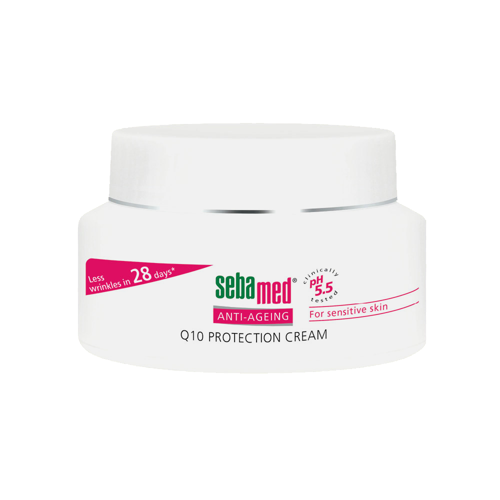 Crema dermatologica protectoare pentru fata cu Q10 Anti-Ageing, 50 ml, Sebamed