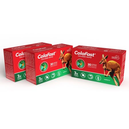 Colafast colagen rapid, 3x30 capsule (3 la pret de 2)