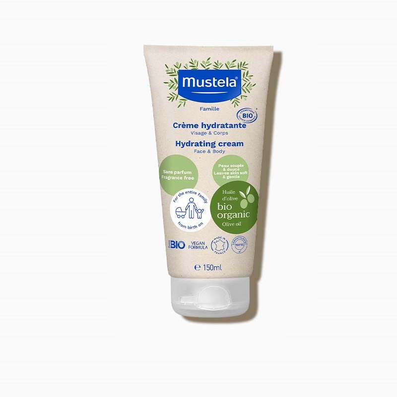 Crema Bio hidratanta pentru fata si corp, 150ml, Mustela