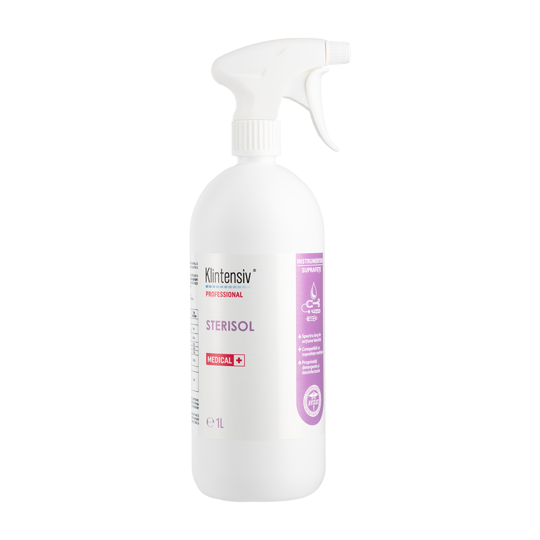Dezinfectant de nivel inalt Sterisol RTU, 1000 ml, Klintensiv