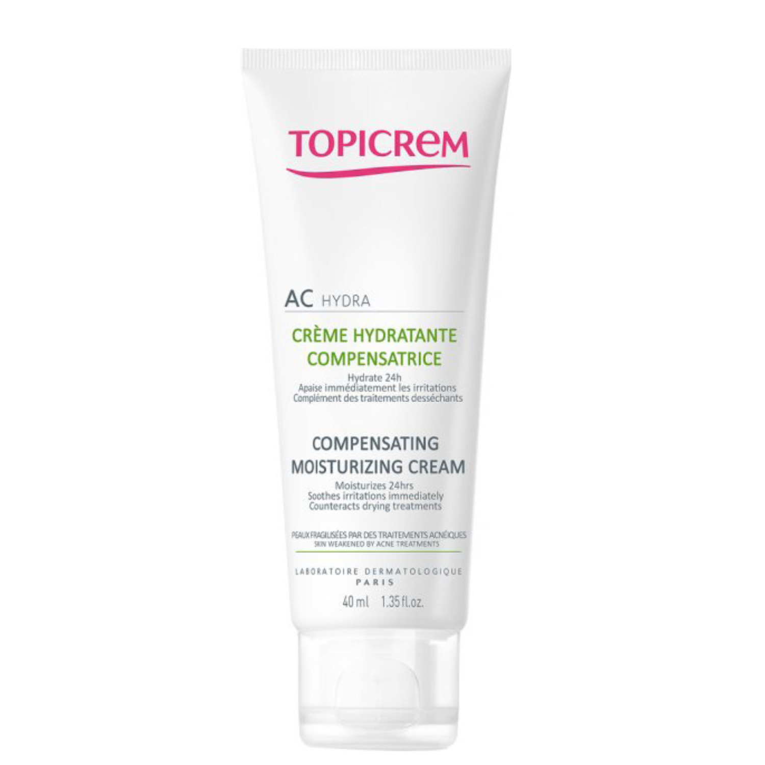 Crema hidratanta compensatoare pentru piele mixta AC, 40 ml, Topicrem