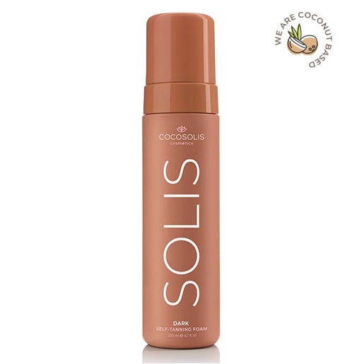 Spuma autobronzanta Solis, Nuanta Inchisa, 200ml, Cocosolis