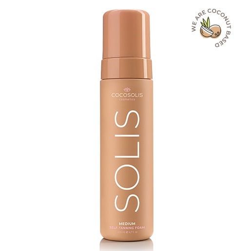 Spuma autobronzanta Solis, Mediu Intens, 200ml, Cocosolis