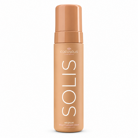 Spuma autobronzanta Solis, Mediu Intens, 200 ml, Cocosolis