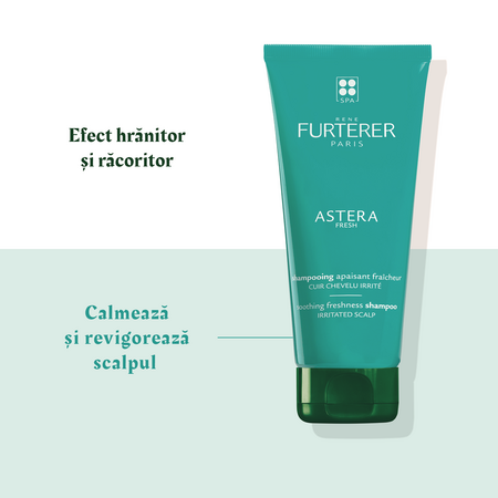 Sampon calmant cu efect de prospetime Astera Fresh, 200 ml, Rene Furterer 607046