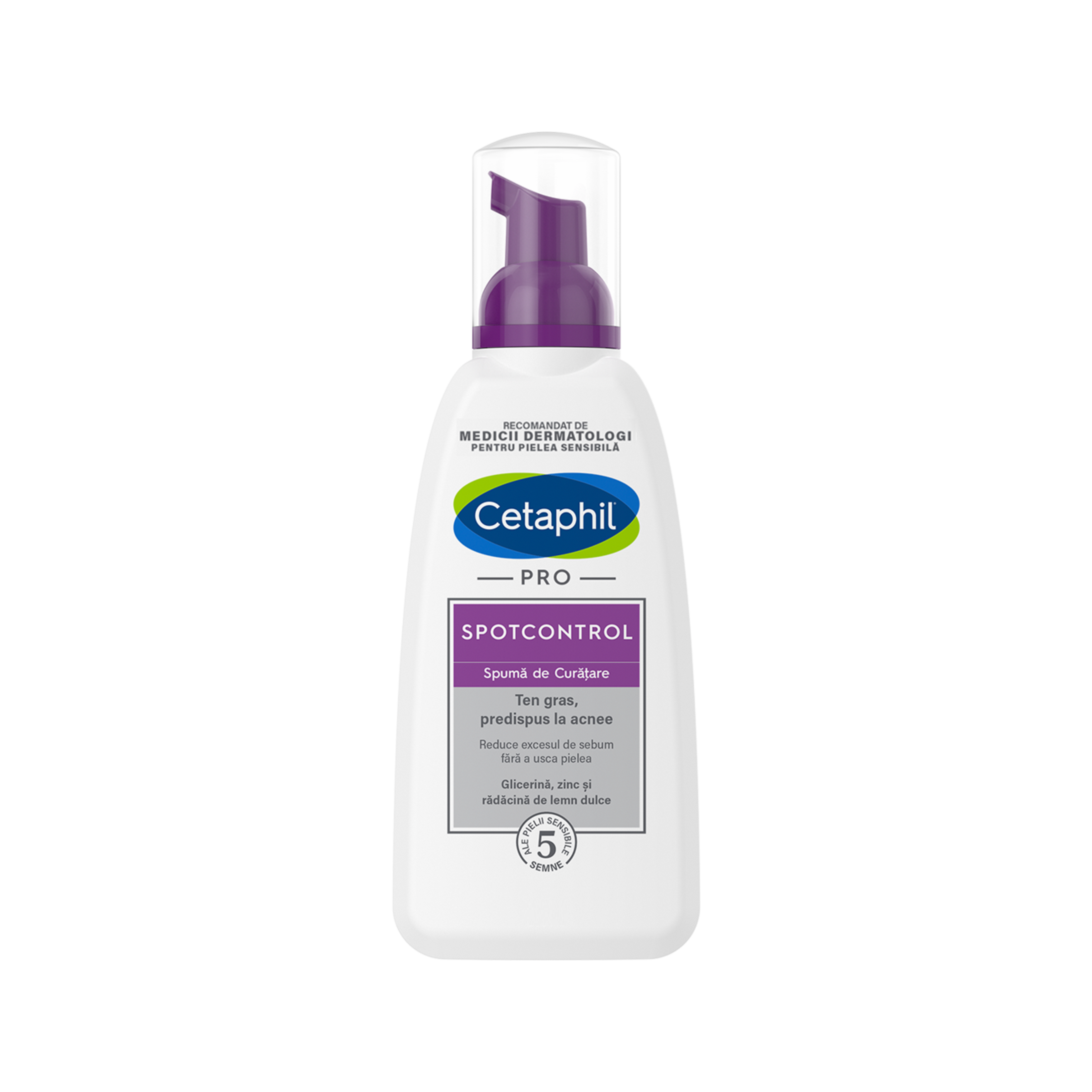 Spuma de curatare Pro SpotControl, 236 ml, Cetaphil