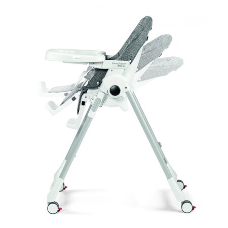 Scaun de masa 2 in 1 Prima Pappa Zero Follow Me, Wonder Grey, Peg Perego 518379