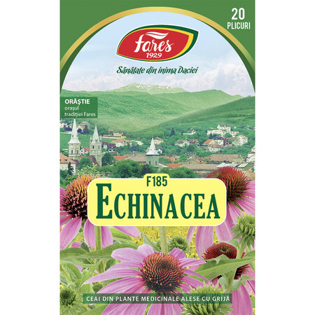 Ceai de echinacea, 20 plicuri, Fares 720748