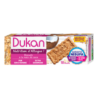Biscuiti din tarate de ovaz cu cocos, 225 g, Dukan