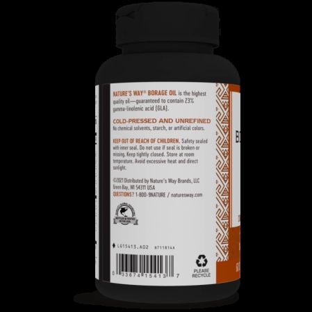 Borage Oil EfaGold, 1300mg, 60 capsule, Secom 517619