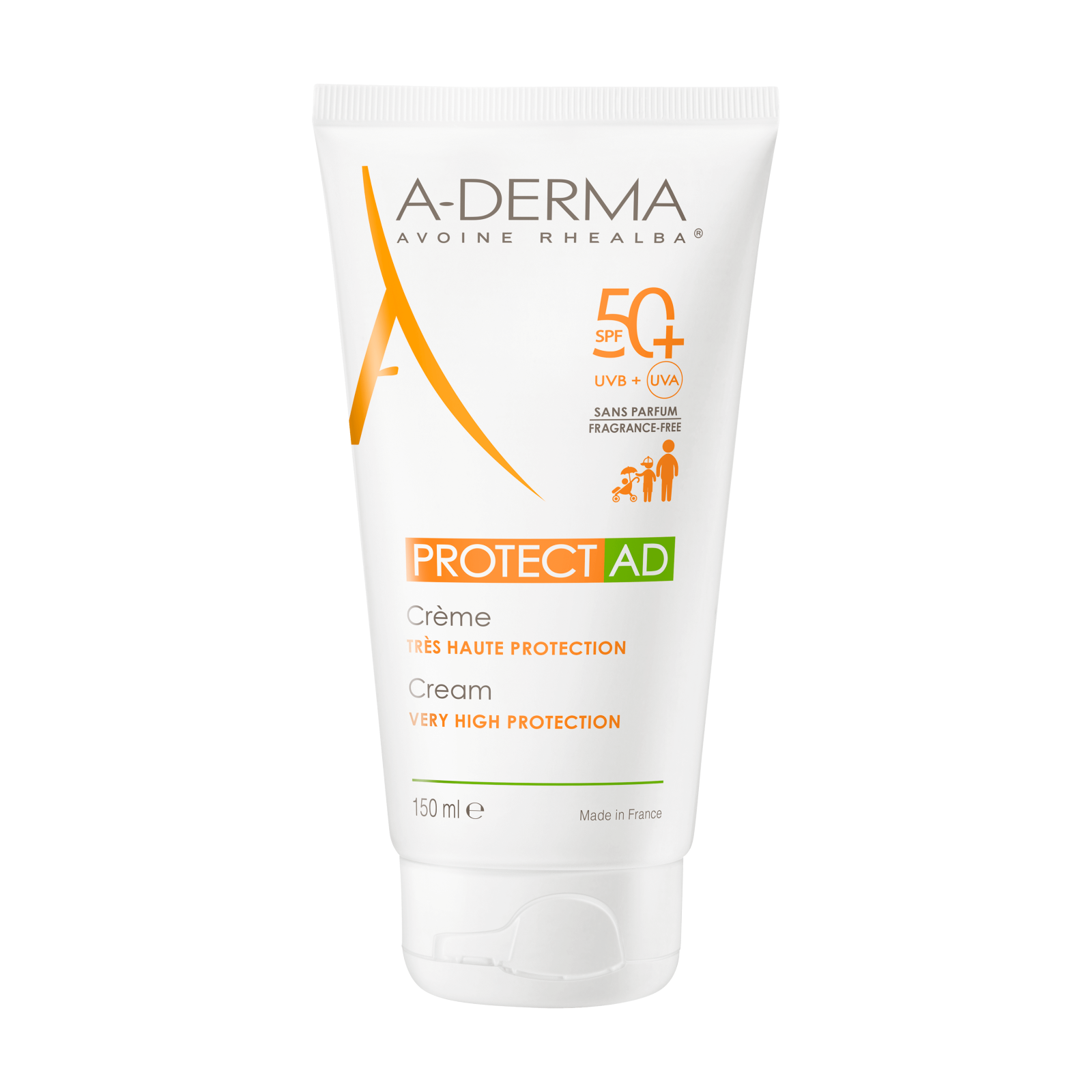 Crema Atopie SPF 50+ Protect, 150 ml, A-Derma