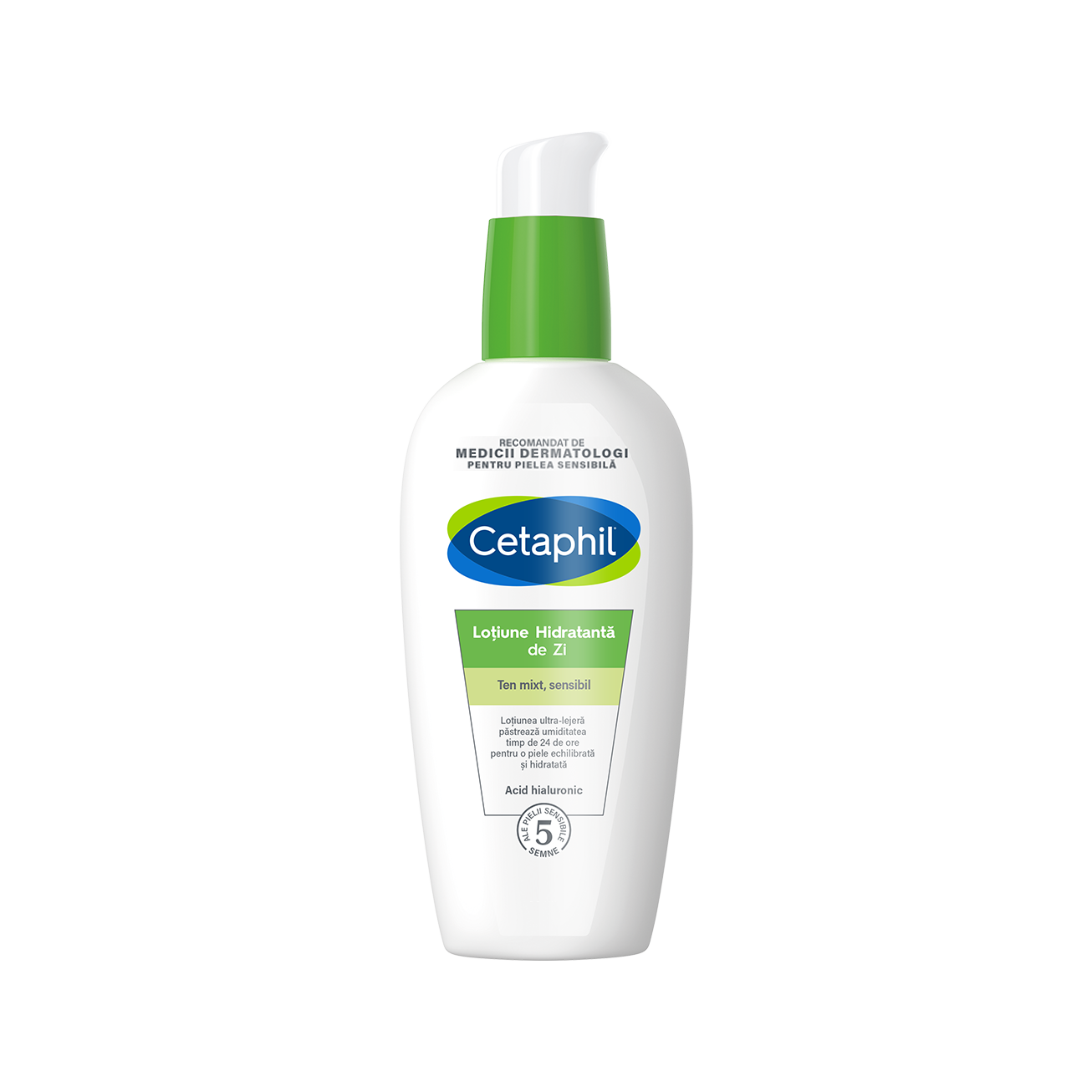 Lotiune hidratanta de zi cu Acid Hialuronic Cetaphil, 88 ml, Galderma